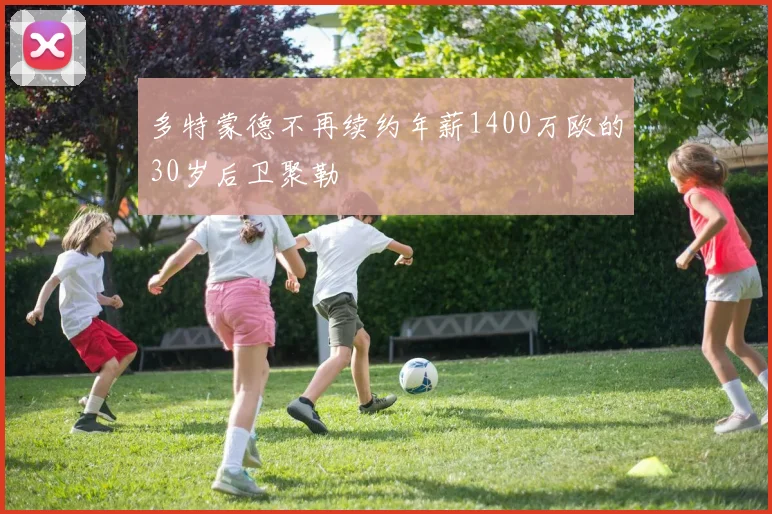 多特蒙德不再续约年薪1400万欧的30岁后卫聚勒